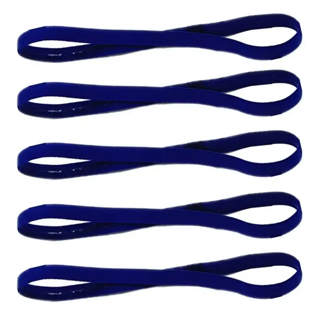 5Pcs Candy Color Women Men Yoga Hair Bands Sports Headband Girls Sport Anti-Slip Elastic Rubber Sweatband Football Running