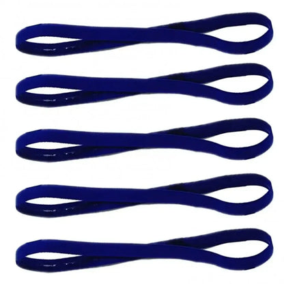 5Pcs Candy Color Women Men Yoga Hair Bands Sports Headband Girls Sport Anti-Slip Elastic Rubber Sweatband Football Running